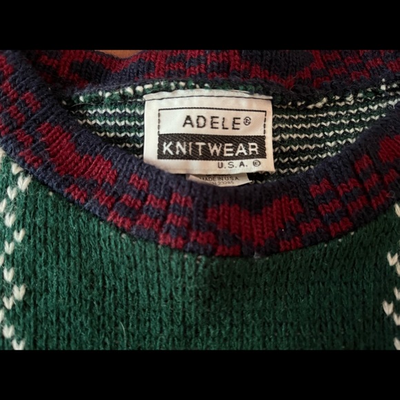Vintage Adele knitwear woman’s sweater. E#46 - Picture 5 of 6